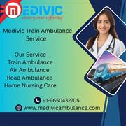 Medivic Provides the Least Confusing Transit in Guwahati in its Train Ambulance