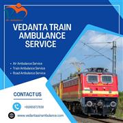 Select the Vedanta Train Ambulance in Raipur provides transportation with better