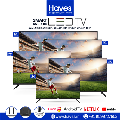 Buy Best Quality Smart Android LED TVs and Home Appliances