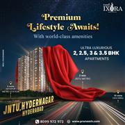 Praneeth Pranav Ixora | Premium High Rise Apartments in JNTU, Hydernagar