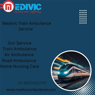 Medivic Offers Timely Intercity Transit Help in  Patna in its Train Ambulance