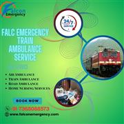 Select the Falc Emergency Train Ambulance in Delhi for good treatment of the pat
