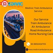 Medivic has skilled crew for route assistance in its train ambulance in Guwhati