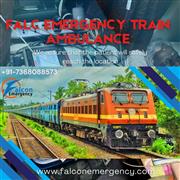 The Falc Emergency Train Ambulance in Patna Provide Genuine Transport Service