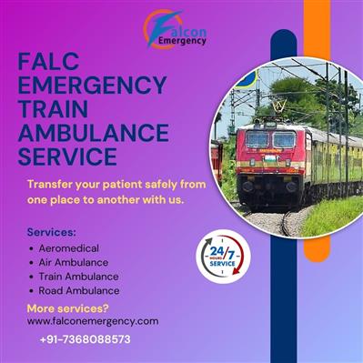 Falc Emergency Reacts Promptly and with Preparation in Ranchi in its Train Ambul