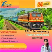 Falc Emergency Train Ambulance in Bangalore Endue Confirmed Train Seat Slots