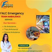 Falc Emergency Train Ambulance in Chennai offer rapid shift and at right time