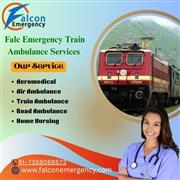 Choice Falc Emergency Train Ambulance Service in Chennai for Hassle-Free Transfe