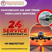 Hire Panchmukhi Air and Train Ambulance Dehradun with Medical Service