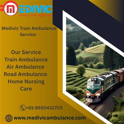 Medivic Avation offers impeccable transportation in Raipur in its train ambulan