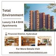 Total Environment Premium 3 & 4BHK Homes with Green Living in Financial District