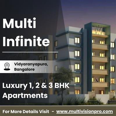 Multi Infinite - Refined 1, 2 & 3 BHK Luxury Residences in Vidyaranyapura