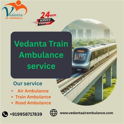 Book your preferred Vedanta Train Ambulance Service with all medical facilities