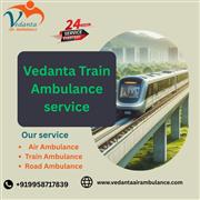 Book your preferred Vedanta Train Ambulance Service with all medical facilities