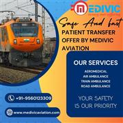 Medivic Aviation Train Ambulance in Bhopal is making complex transportation comf