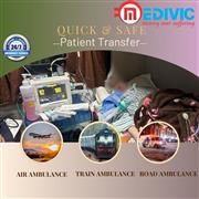 Get Rapid And Safe Transfer by Medivic Aviation Train Ambulance In Varanasi