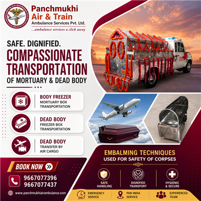 Panchmukhi Corpse Transportation in Chennai- embalming technique used for corpse