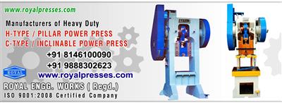 Power Press, Hydraulic Power Press, Pneumatic Power Press manufacturers exporter