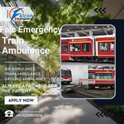 Falc Emergency Train Ambulance Service in Patna Provides the Best Solution Regar