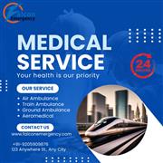 Falc Emergency is Delivering Risk Free and Safe Train Ambulance in Guwahati