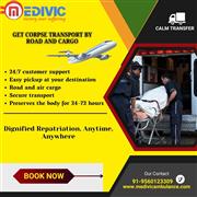 Medivic Dead Body Transit is guided by Empathy in Patna by Air Cargo