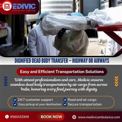 Medivic Transports Dead Bodies Without Issues in Chennai by Air Cargo