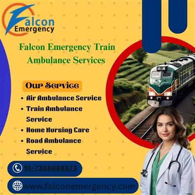 Falc Emergency provides transportation services in Mumbai with its Train Ambulan