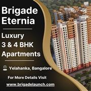 Brigade Eternia - Premium 3 & 4 BHK Luxury Apartments in Yelahanka