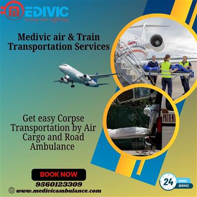 Dead Body Transportation by Air Cargo from Hospital in Lucknow Made Easy by Medi