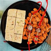 Raksha Bandhan 2025 with Rakhi and Sweets Combos