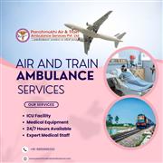 Panchmukhi Air and Train Ambulance Service in Ranchi ensures that the critical