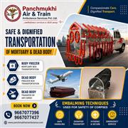 Panchmukhi Dead Body Transfer in Nagpur- decomposition is contained during the T