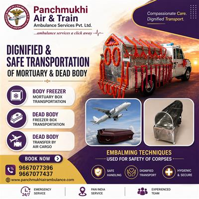 Panchmukhi Air Cargo Dead Body Transfer in Pune- swift and safe corpse transport
