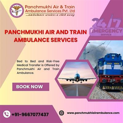 Panchmukhi Air and Train Ambulance Service in Raipur