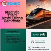 Medivic Train Ambulance in Patna Helps You Transport Patients in Any Situation