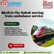 Hire Medivic Train Ambulance in Kolkata to Ensure a Smooth Medical Transfer for