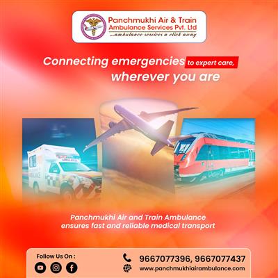 Panchmukhi Air and Train Ambulance in Patna- promises of a compassionate