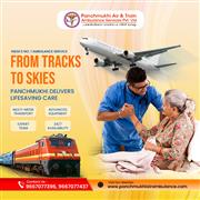 Panchmukhi Air and Train Ambulance in Delhi- get uneven medical transport