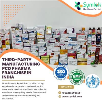 Top PCD Pharma Franchise Company in India 2025 – Symlek Healthcare