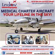 Most Demanded Tridev Air Ambulance Services in Delhi Is for Relocation
