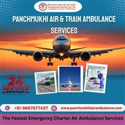Hire Panchmukhi Air and Train Ambulance Service in Haryana with Medical Tools