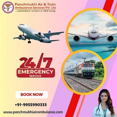 Panchmukhi’s Air Ambulance Amritsar with Medical Equipment