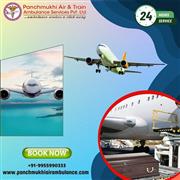 Pick Panchmukhi Air and Train Ambulance Service in Raipur with Medical Tools