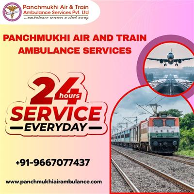 Book Panchmukhi Air and Train Ambulance Service in Hyderabad