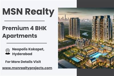 MSN Realty - Exquisite 4 BHK Luxury Apartments in the Prime Neopolis, Hyderabad
