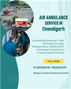 Swift Air Ambulance Services in Chandigarh – High-Quality Care, Low Prices
