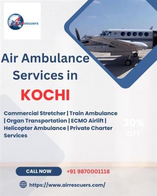 Air Ambulance Services in Kochi High-Quality Care, Low Prices