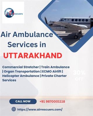 24/7 On-Demand Air Ambulance Services in Uttarakhand