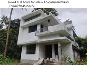 New 4 BHK house,5 cent land for sale at Edapalam,Pattikkad Thrissur 9645550077