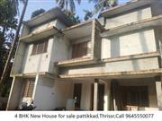 A new House,4 BHK,5 cent land citygarden,Pattikkad for sale